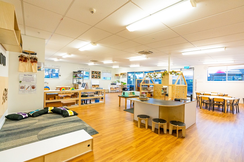 St John of God Waipuna's Little Owls Preschool was recently refurbished and fit out by Play'n'Learn