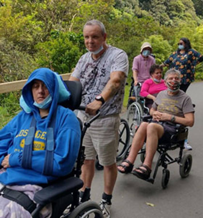 St John of God Karori residents visit Zealandia